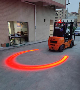 Manufactory Wholesale10-80v Forklifts <b>LED</b> Blue <b>Red</b> Green Arch <b>Led</b> Curved Safety <b>Light</b> Working <b>Light</b> Curved Safety <b>Light</b> - Product Image 2