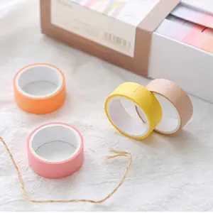 Vograce Manufacturer Low Moq Custom Printed Stationery Product Washi Adhesive Tape