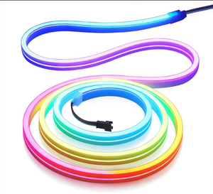 Quick Snap Mounting Ready to Use 7x13mm-RGB LED <b>Neon</b> <b>Flex</b> Bedroom Rental Event & Pop up Store Decoration IP65 Rated High CRI - Product Image 1