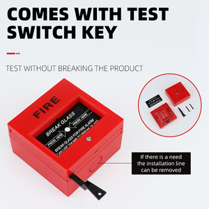 Nút khẩn cấp kính vỡ bằng tay báo cháy - Product Image 3