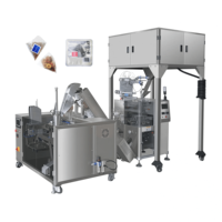 Machine d'emballage automatique pour sachets de café filtre |   Système intégré d'étiquetage et de mise en sac