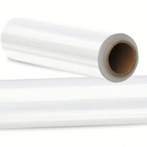50cm & 30cm Largeur Options 300m Longueur PE Rouleau de Film Plastique Brillant Plain Stretch Shrink Wrap Doux et Résistant à L'humidité - Product Image 1