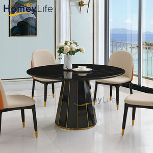 Artificielle Naturel Coréenne <span class=keywords><strong>Italien</strong></span> Dubaï Rectangle Table À Manger En Marbre Ensembles - Product Image 4