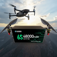 Ventes chaudes 6S 52000mah 48000mah Batterie Li-Ion à l'état solide rechargeable à haute densité énergétique pour drones