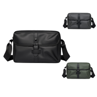 Sac bandoulière mat imperméable avec logo personnalisé, antivol, multifonctionnel pour le cyclisme en extérieur