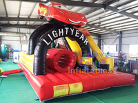 Bateau pirate Commercial maison de rebond gonflables videur combo aire de jeux parc d'attractions pour enfants