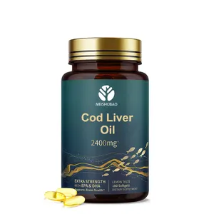 OEM鱼肝油软胶囊鱼欧米茄3软胶囊鱼肝油胶囊支持骨骼和免疫健康