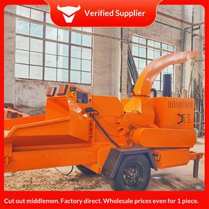 Grande machine de broyage mobile, broyeur de paille mobile, broyeur de branches et de bois de jardin - Product Image 1