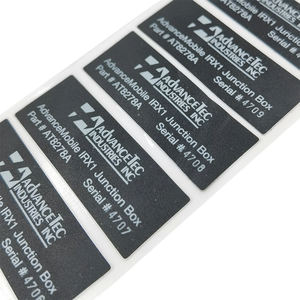 Étiquette autocollante extérieure personnalisée de haute qualité, forte et adhésive, Logo Business <span class=keywords><strong>PC</strong></span>, numéro de série, chargeur de batterie Mobile - Product Image 5