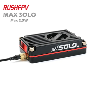 RUSHFPV RUSH MAX SOLO 5.8G 2.5W VTX Transmisor de Video FPV de Alta Potencia 48CH de Plástico con Ventilador de Refrigeración para Drones de Largo Alcance y Freestyle - Product Image 5
