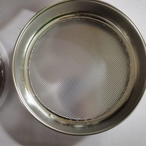 Perforated Plate Test Sieve 200mm Round Hole 1mm to 63mm for Coarse <b>Aggregate</b> & Grain Testing - Product Image 4