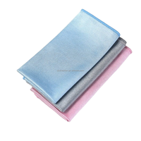 Chiffonnette en microfibre de haute qualité, unie, anti-rayures, pour verre mat, vente en gros sur mesure
