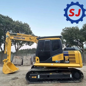 รถขุดไฮดรอลิกมือสองคุณภาพสูงขนาดกลาง โคมัตสึ PC130 มีจำหน่ายในราคาถูกพร้อมส่ง - Product Image 4