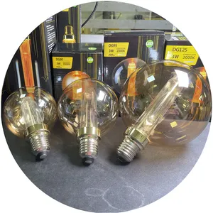 AC110V AC220V dimmbar DT45 120mm 140mm 165mm 200mm 3W warmweiß 1800-2200K 200lm E27 Base Vintage LED-Lampen