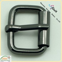 Accessoires chauds fabricants de boucles de personnalisation de boutons en métal petites boucles boucles de ceinture pour hommes logo personnalisé