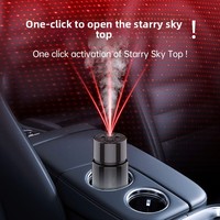 Diffuseur automatique de parfum pour voiture en verre de 160 ml pour l'intérieur du véhicule