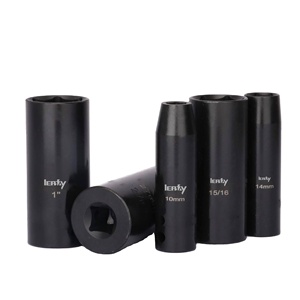 Ổ cắm tác động chính 1/2 "đặt ổ cắm sâu <span class=keywords><strong>36</strong></span> mảnh đặt Tiêu chuẩn SAE (3/8" đến 1-1/4 ") & số liệu (10-32mm) Thép CR-V - Product Image 3