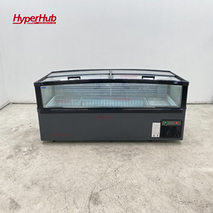 Congélateur coffre haute visibilité avec vitrine frontale pour supermarché, présentoir réfrigéré <span class=keywords><strong>commercial</strong></span> en îlot - Product Image 5