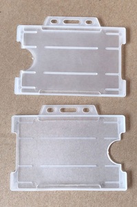 <span class=keywords><strong>Porte</strong></span>-<span class=keywords><strong>Badge</strong></span> médical en plastique dur, étui Horizontal pour carte d'identité pour infirmières, pièces - Product Image 6