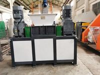 Déchiqueteuse de câbles en cuivre Greenlandplast Déchiqueteuse de fils à double arbre