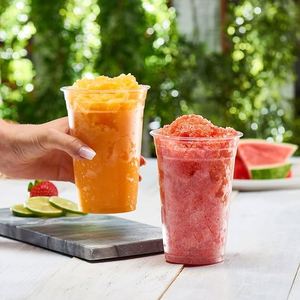 20oz (95mm) PET Plastic <b>Cold</b> <b>Cups</b> -BPA Free for Iced Coffee, <b>Cold</b> Drinks, Slush, Smoothy's, Slurpee, Party's,Disposable <b>Cups</b> - Product Image 4
