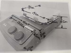 LCD kỹ thuật số từ hotplate khuấy với 7 inch Glass tấm gốm được xây dựng trong <span class=keywords><strong>PID</strong></span> điều khiển tối đa lên đến 550 ℃ tốc độ tối đa 1500rpm - Product Image 4