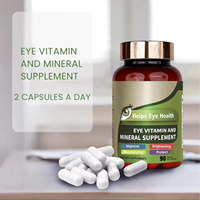 Suplemento de Vitaminas y Minerales para la Vista en Cápsulas Blandas, Luteína y Zeaxantina para la Salud Ocular, Alivia la Fatiga Visual, Venta Caliente OEM