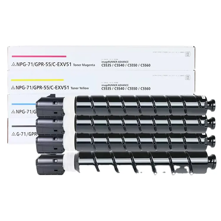 REOEP NPG-71 Ink Cartridges and Toner Refill Kit for Copier Canon IR-C5535/5540/5550/5560/5735/C5760/C5750/5735