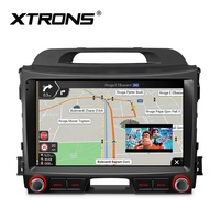 XTRONS Écran IPS 9 pouces Octa Core 64 Go avec DSP et plusieurs interfaces utilisateur, autoradio Android pour Kia Sportage Série 3 2010-2015