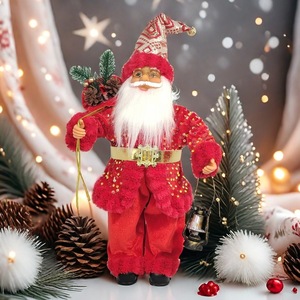 Nouvelle figurine de Père Noël debout, adorable décoration de Noël pour fenêtre, cadeau de fêtes - Product Image 4