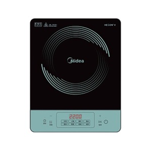 Table de cuisson à induction Midea Glacier Blue, un seul brûleur, commande tactile, cuisinière électrique pour la cuisine à domicile - Product Image 3