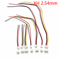 SH1.0 JST1.25 ZH1.5 PH2.0 XH2.54 Konektor Female+Male 2/3/4/5/6/7/8/9/10P Plug Dengan Kabel 10/20/30cm