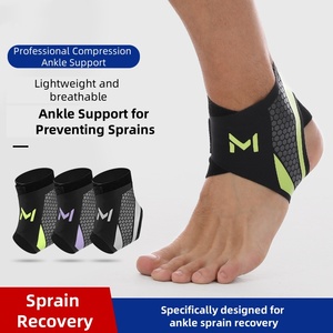 Soutien de la cheville de sport Prévenir les entorses Enveloppe de la cheville Basketball Courir Protection des articulations Attelle de compression pour la stabilité - Product Image 3