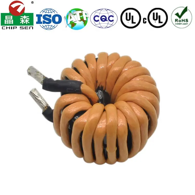 Inductor de bobina de choque de núcleo magnético personalizado inductor toroidal de alta potencia inductores de bobina de choque para productos fotovoltaicos