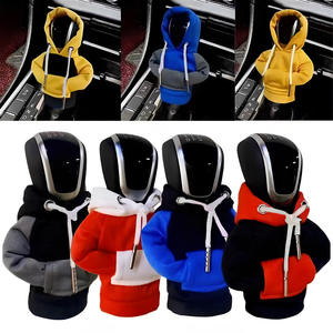 Creative Popular Car Gear Lever Cover Sudadera con capucha Gear Shift Cubierta protectora <span class=keywords><strong>para</strong></span> kits interiores - Product Image 2