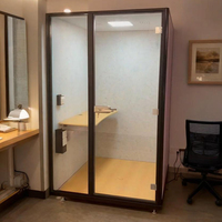PYinC |   Cabine de bureau insonorisée mobile et certifiée internationalement - Convient pour la maison, le bureau et l'usine.