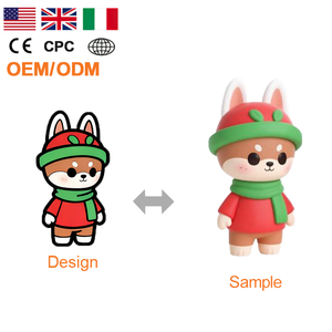 Porte-clés personnalisable en PVC et résine, figurine de voiture, pendentif, jouet de dessin animé La Reine des Neiges, nouveaux objets artisanaux écologiques - Product Image 1