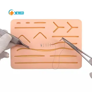 Modello di pelle del modello della pelle della sutura chirurgica di scienza medica per il cuscinetto della sutura dell'esercizio chirurgico per l'insegnamento e l'apprendimento in vendita