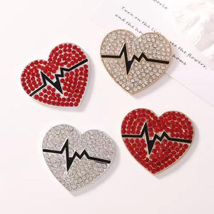 Achetez <span class=keywords><strong>des</strong></span> accessoires décoratifs en alliage de strass faits à la main, à prix avantageux, pour la décoration de coques de téléphone, de chaussures, de breloques, de cœurs, de couronnes - Product Image 2