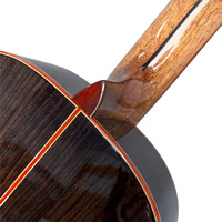Customized high-quality 39-inch fully solid wood classical guitar with solid rosewood backside, offering excellent sound quality