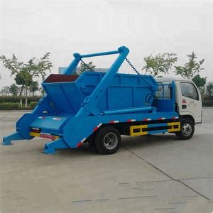 Truk Sampah Dongfeng Chaochai 95hp Harga Murah DLQ dengan Lengan Ayun, Truk Pengangkut Sampah dengan Bak Samping, Truk Sampah Skip - Product Image 5