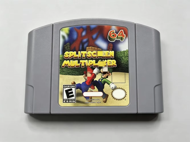 Multiplayer Splitscreen  Cartridge Split Screen Game Card USA Version