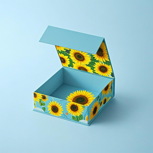 Caja de Regalo Plegable de Lujo con Cierre Magnético, Rígida y Personalizada, Nuevo Diseño para Empaque de Ropa, Cajas de Papel Plegables - Product Image 2