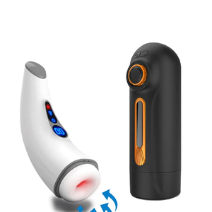 Juguetes sexuales automáticos para hombres Stroker, masturbador masculino, venta al por mayor de adultos, función de empuje y calentamiento vibratorio - Product Image 5