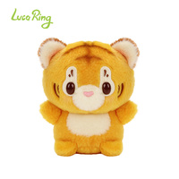 Llavero de Peluche de Tigre Personalizado, Colgante para Bolsa con Diseño de Animal, para Regalos de Resorts Ecológicos, Fabricación Personalizada, Diseño Global OEM ODM