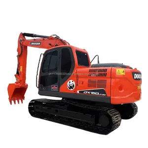 حفار مستعمل Doosan dx150، حفار مجنزر مستعمل Doosan dx150-9، ماكينة حفر وإنشاء، بسعر خاص