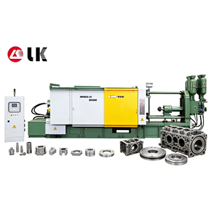 Máquina de fundición a presión en cámara fría LK de 800 toneladas con servoaccionamiento de ahorro de energía para piezas estructurales de aleación de aluminio para vehículos de nueva energía - Product Image 1