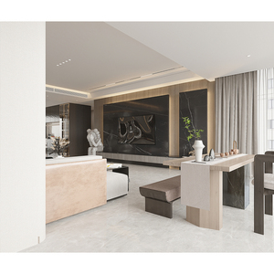 Conjunto de Dormitorio Moderno de Lujo Ligero, Muebles de Diseño Italiano para Villas, Penthouses, Hoteles de 5 Estrellas y Grandes Proyectos de Apartamentos - Product Image 3