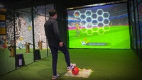 Gooest Digital Interactive 4D Réalité Virtuelle Simulateur de Football/Football Rétroaction en Temps Réel Type Intérieur