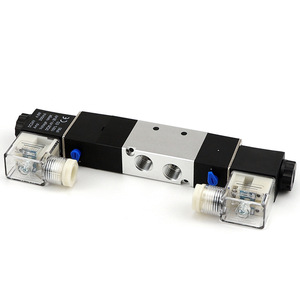 วาล์วโซลินอยด์สามตำแหน่งห้าทาง Dde Dade Pneumatics รุ่น 4V230 ใช้ไฟ DC12V DC24V AC220V ควบคุมด้วยระบบไฟฟ้าคู่ - Product Image 4